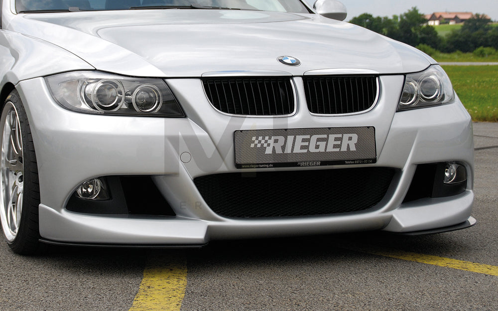 Rieger 00053402 BMW 3 Series E90 E91 Front Bumper 1 | ML Performance EU Car Parts