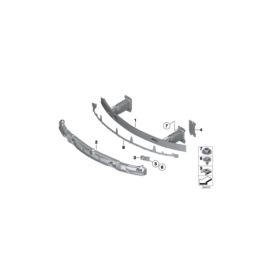 Genuine BMW 51647233750 E89 Spacer Plate 2,0MM (Inc. Z4 18i, Z4 35i & Z4 20i) | ML Performance EU