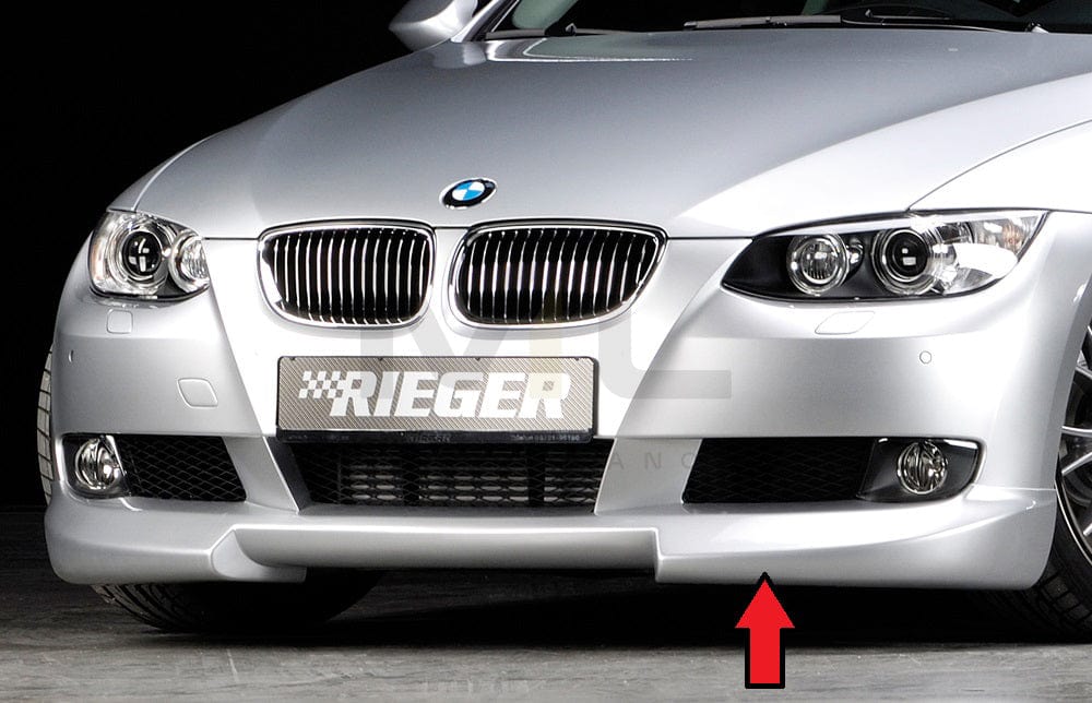 Rieger 00053430 BMW 3 Series E92 E93 Front Splitter 1 | ML Performance EU Car Parts