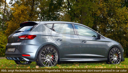 Rieger 00088119 SEAT 5F Leon Cupra Rear Diffuser 8 | ML Performance EU Car Parts