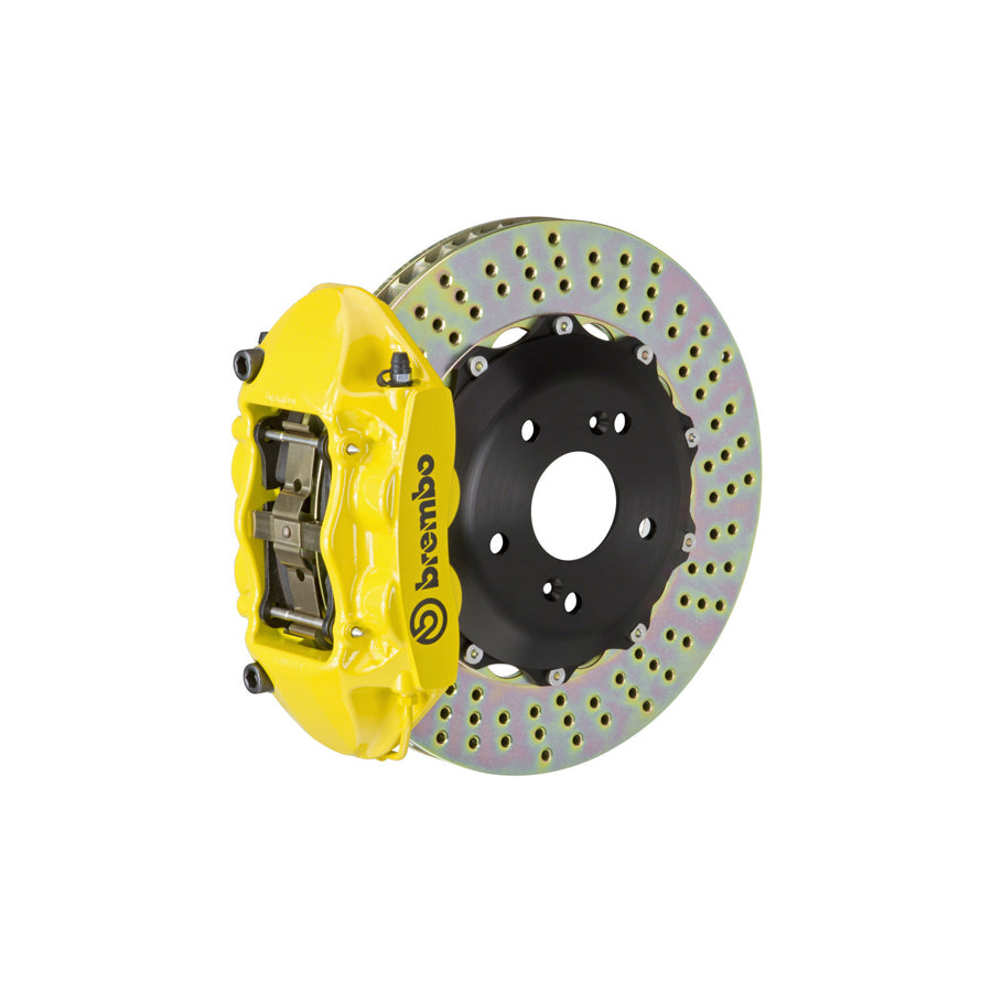 Brembo 2P1.6009A Honda S2000 Rear GT 4-Pistons Drilled 2-piece Big Brake Kit 328x28mm