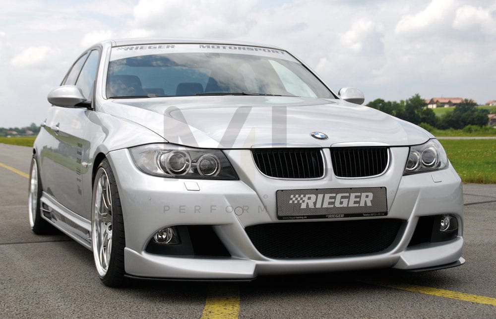 Rieger 00053412 BMW 3 Series E90 E91 Front Bumper 2 | ML Performance EU Car Parts