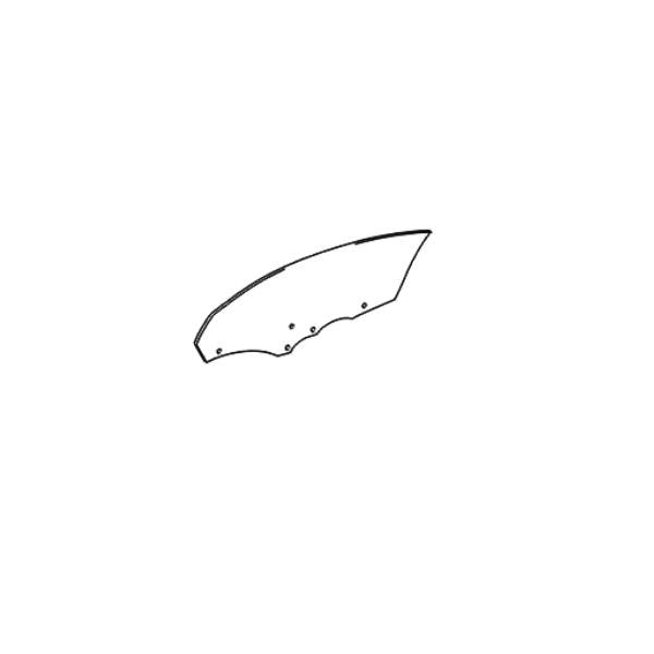 Genuine Lexus 68101-24230 SC430 O/S Front Window Glass