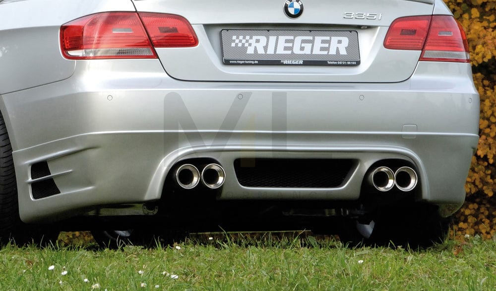 Rieger 00053437 BMW 3 Series E92 E93 Rear Diffuser 1 | ML Performance EU Car Parts