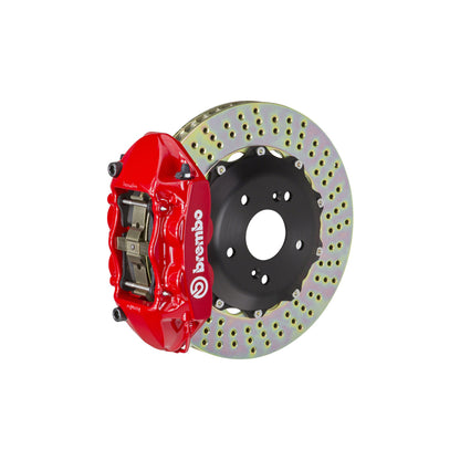 Brembo 2P1.6009A Honda S2000 Rear GT 4-Pistons Drilled 2-piece Big Brake Kit 328x28mm