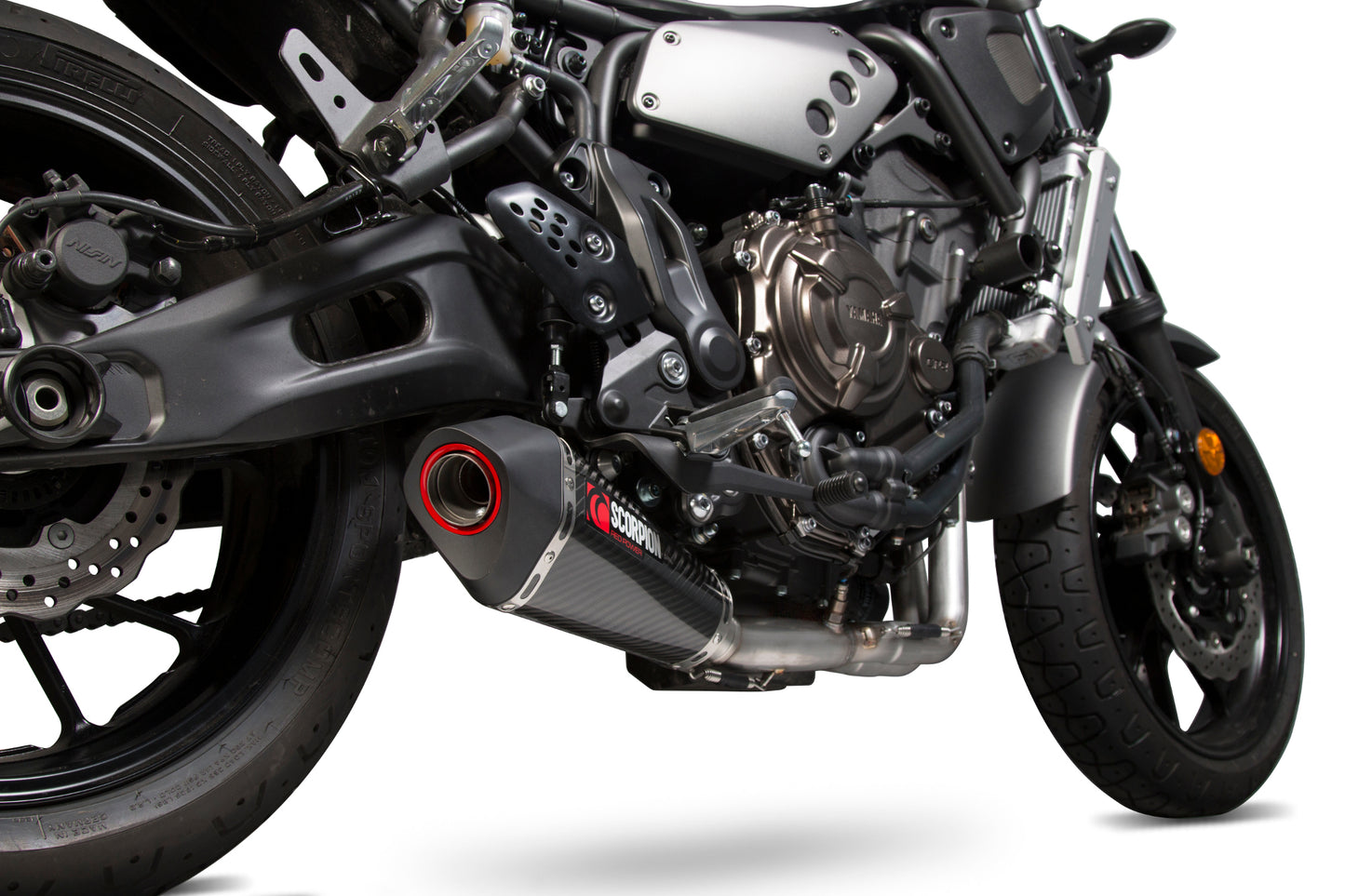 Scorpion RYA103SYSCEO Yamaha Serket Taper Full System - Carbon Fibre Sleeve (XSR700 / XSR700 Xtribute) | ML Performance EU EU