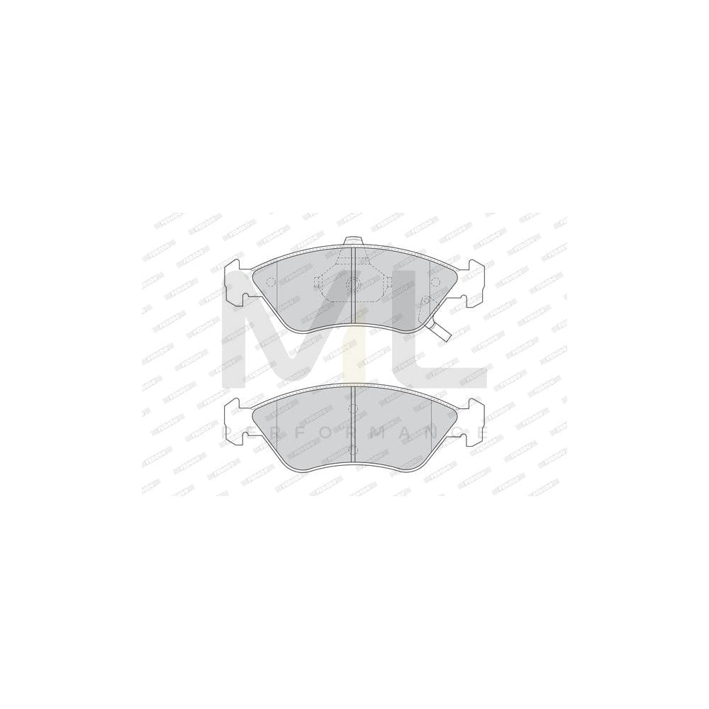 Ferodo Fsl428 Brake Pad Set Fuse+ Technology, Incl. Wear Warning Contact | ML Performance Car Parts