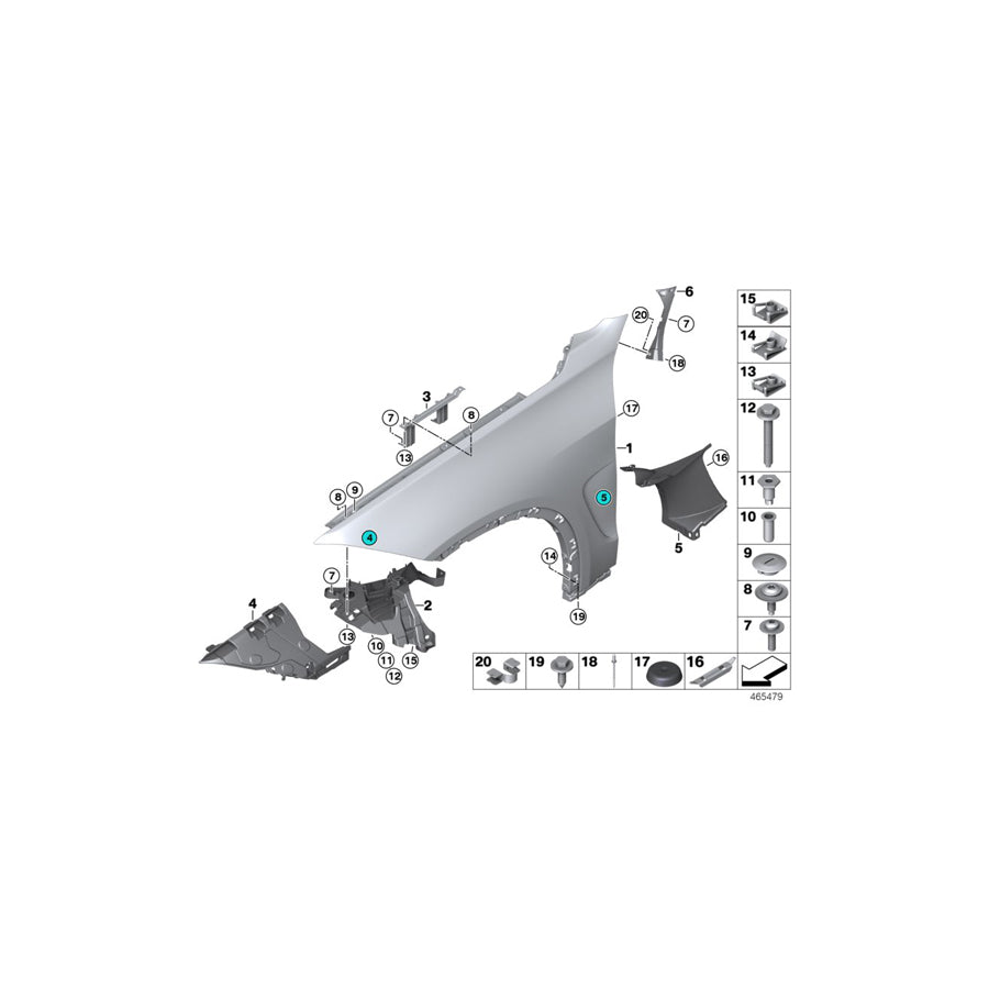 Genuine BMW 51657337095 Reinforcement Left (Inc. X5 M50dX, X5 35dX & X5 50iX) | ML Performance EU