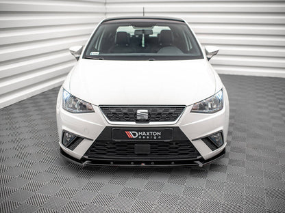 Maxton Design Seat Ibiza MK5 (2017-2021) Front Splitter V.1