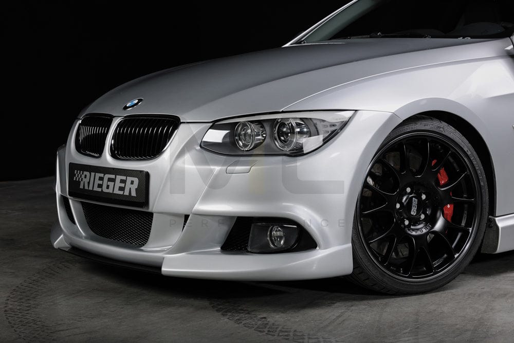 Rieger 00053453 BMW 3 Series E92 E93 Front Bumper 3 | ML Performance EU Car Parts