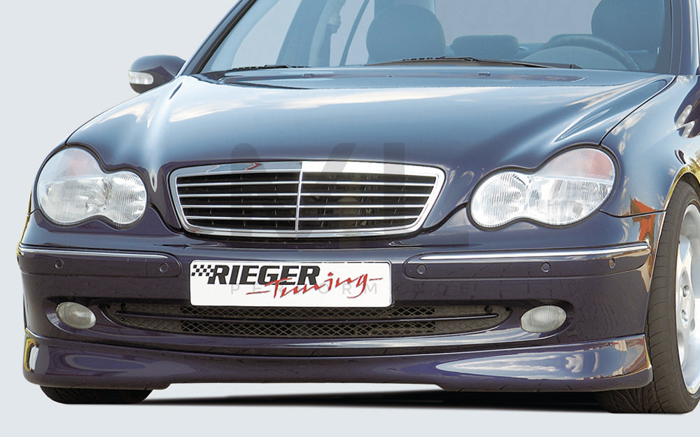 Rieger 00025103 Mercedes-Benz W203 C-Class Front Splitter 1 | ML Performance EU Car Parts