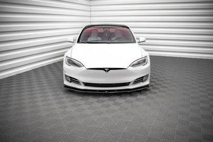 Maxton Design Tesla Model S (Facelift) Front Splitter V.1