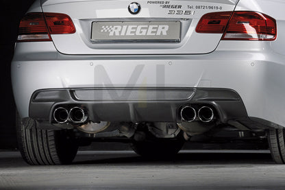 Rieger 00099860 BMW 3 Series E92 E93 Rear Diffuser 1 | ML Performance EU Car Parts