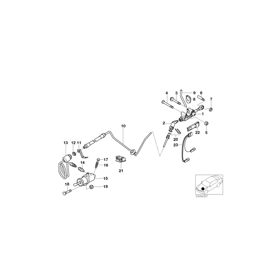 Genuine BMW 21521163776 E39 E38 Lock Valve (Inc. 520d, 725tds & 525tds) | ML Performance EU