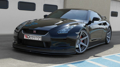 Maxton Design Nissan GT-R R35 (Pre-Facelift) Front Splitter V.2
