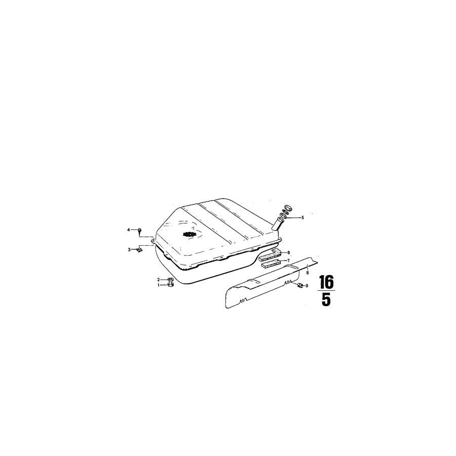 Genuine BMW 16111100205  Gasket (Inc. 2500, 3.0Si & 2800) | ML Performance EU Car Parts