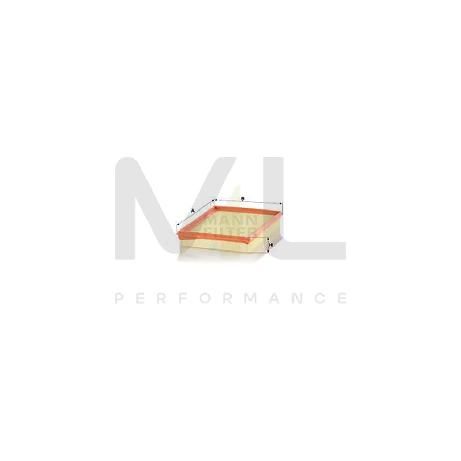 MANN-FILTER C 2880 Air Filter Filter Insert | ML Performance Car Parts