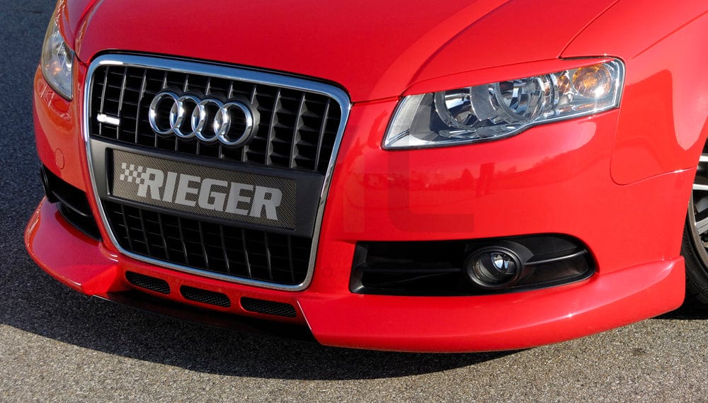 Rieger 00055230 Audi 8E B7 A4 Front Splitter 2 | ML Performance EU Car Parts
