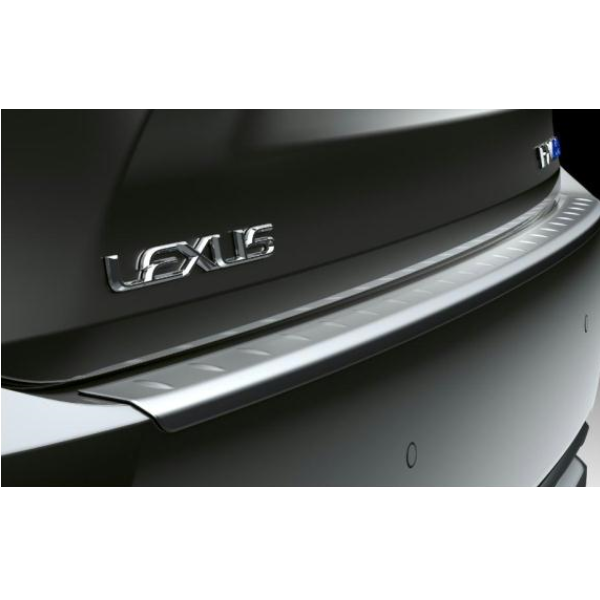 Genuine Lexus PW178-0E001 RX Phase 4 Stainless Steel Rear Bumper Protection Plate
