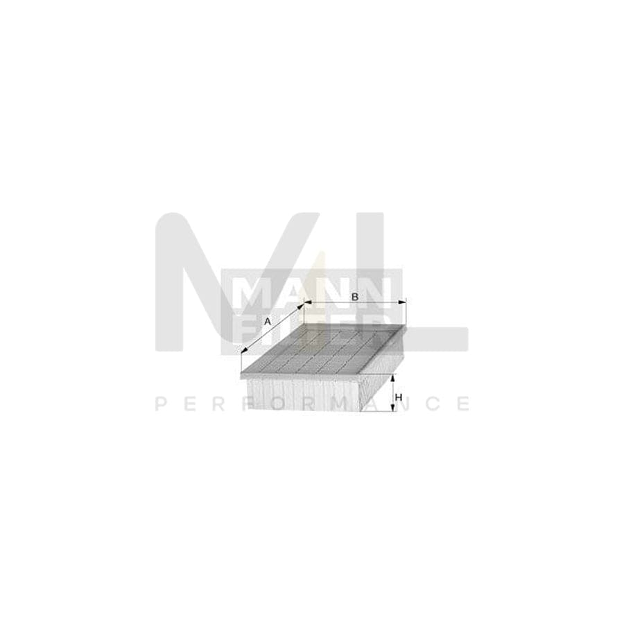 MANN-FILTER C 28 200 Air Filter Filter Insert | ML Performance Car Parts