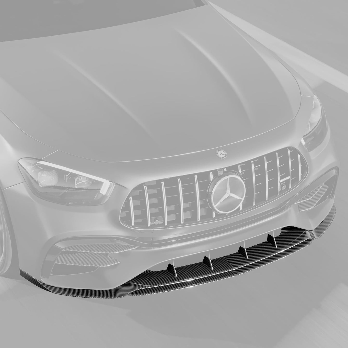 MANHART CARBON FRONT SPOILER FOR MERCEDES-AMG E 63 (S)