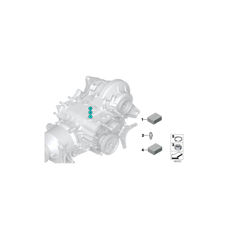 Genuine BMW 23138420570 Tubing QUICK FILL (Inc. M6 GT3) | ML Performance EU