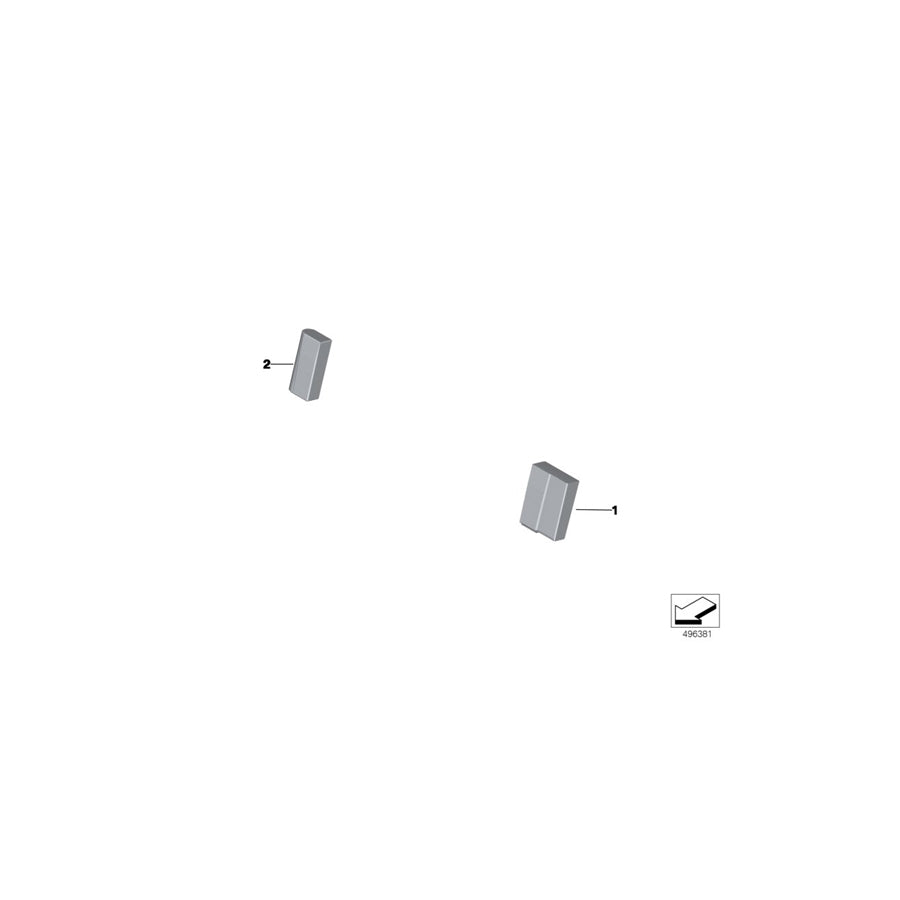 Genuine BMW 51728424914 Foam Wedge RECHTS/RH (Inc. M6 GT3) | ML Performance EU