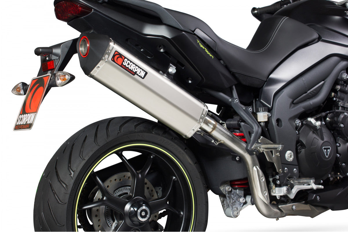 Scorpion RTR78TEO Triumph Tiger 1050 Sport  Serket Parallel Slip-On - Titanium Sleeve | ML Performance EU EU