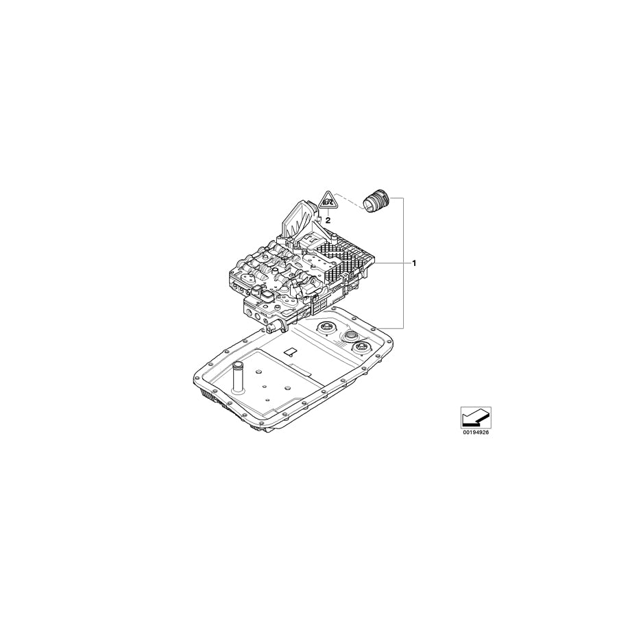 Genuine BMW 24347571230 E70 Exchange Repair Kit For Mechatronics REMAN (Inc. X5 3.0d & X5 4.8i) | ML Performance EU Car Parts