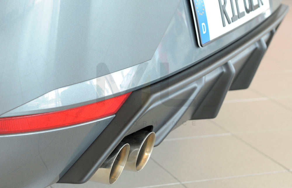 Rieger 00027102 SEAT KJ Rear Diffuser (Ibiza FR & Ibiza) 3 | ML Performance EU Car Parts