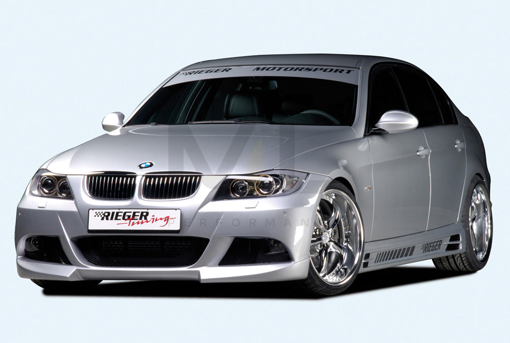 Rieger 00053404 BMW 3 Series E90 E91 Side Skirt 3 | ML Performance EU Car Parts