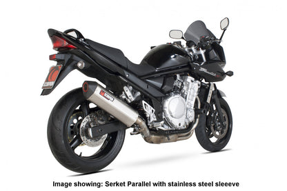 Scorpion RSI98CEO Suzuki GSF650 Bandit Serket Parallel Slip-On - Carbon Fibre Sleeve | ML Performance EU EU