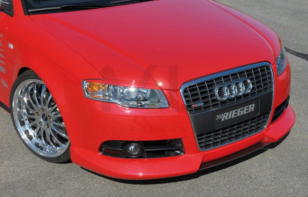 Rieger 00055232 Audi 8E B7 A4 Front Splitter 3 | ML Performance EU Car Parts