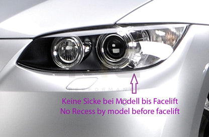 Rieger 00053432 BMW 3 Series E92 E93 Front Bumper 7 | ML Performance EU Car Parts