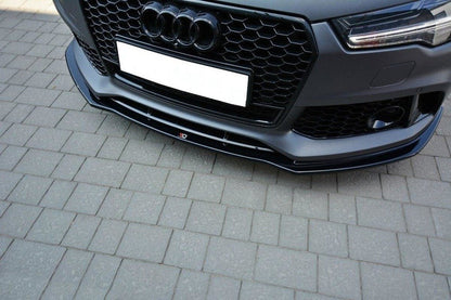 Maxton Design Audi RS7 C7 FL Front Splitter V.1