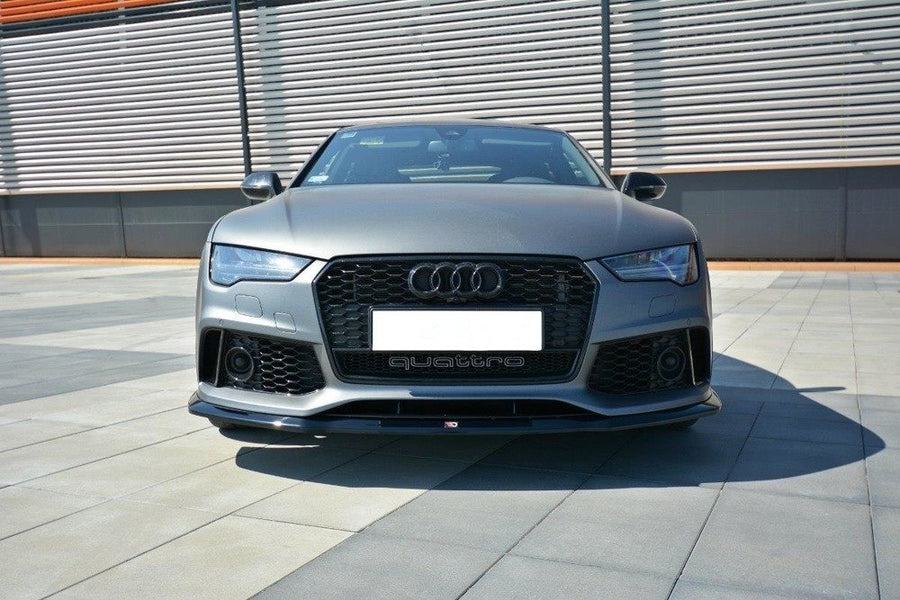 Maxton Design Audi RS7 C7 FL Front Splitter V.2