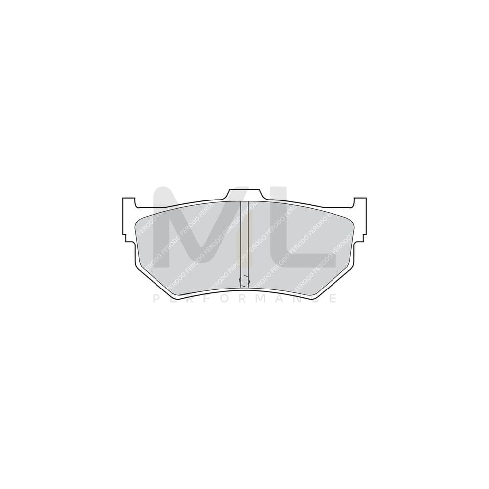 Ferodo Premier Eco Friction Fdb4457 Brake Pad Set For Toyota Camry With Acoustic Wear Warning, With Accessories | ML Performance Car Parts