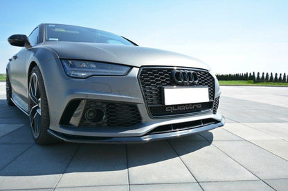 Maxton Design Audi RS7 C7 FL Front Splitter V.2