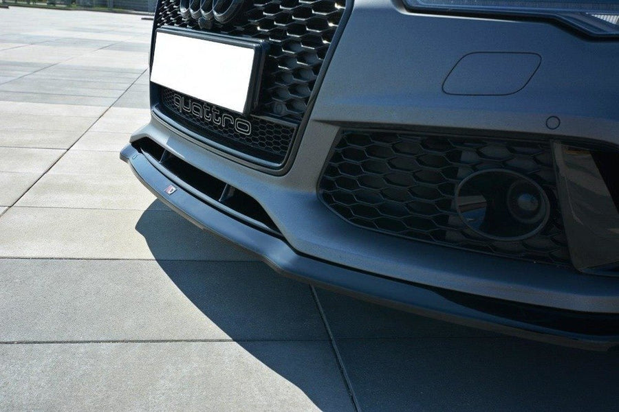 Maxton Design Audi RS7 C7 FL Front Splitter V.2