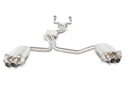 Scorpion SAU048SYS Audi RS4 B8 Resonated Cat-Back System Inc Active Exhaust Valve | ML Performance EU EU