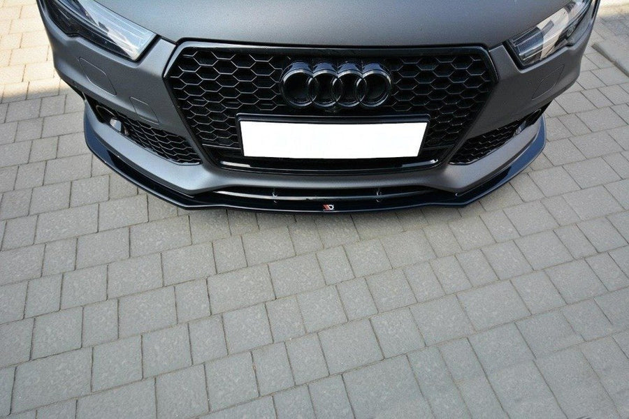 Maxton Design Audi RS7 C7 FL Front Splitter V.1