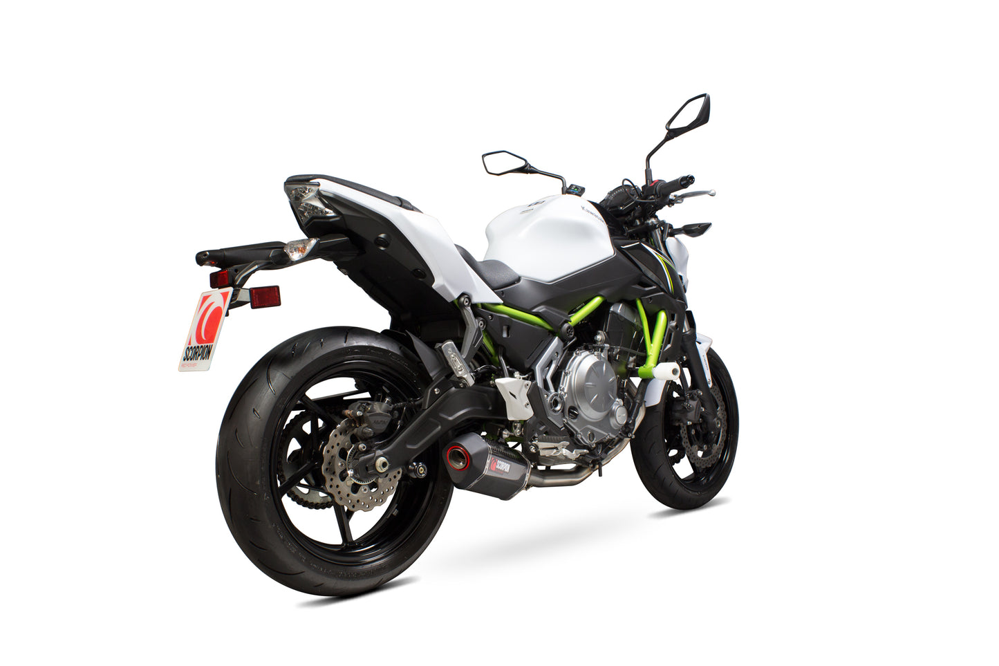 Scorpion RKA117SYSCEO Kawasaki Z650 Serket Parallel Full System - Carbon Fibre Sleeve | ML Performance EU EU