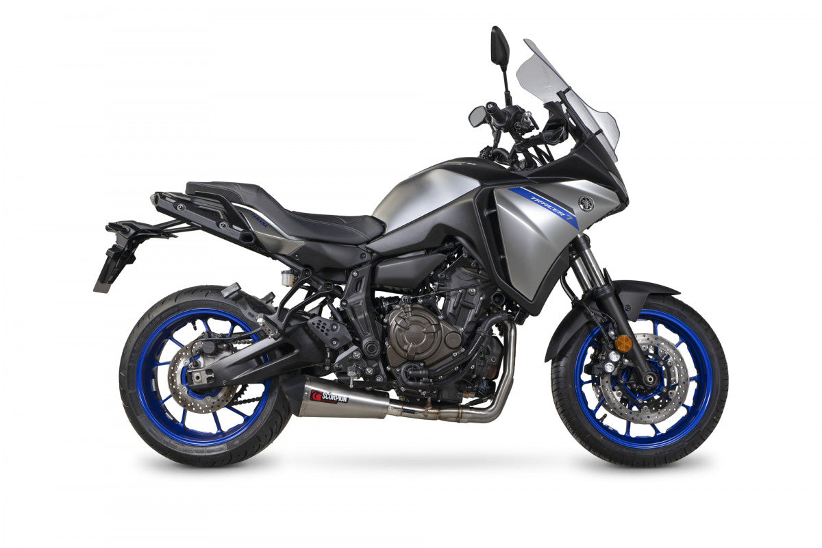 Scorpion RYA124SYSSEO Yamaha Tracer 7 Serket Taper Full System - Brushed Stainless Steel Sleeve | ML Performance EU EU
