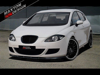 Maxton Design SE-LE-2-FD1T Front Splitter Seat Leon Fits | ML Performance UK Car Parts