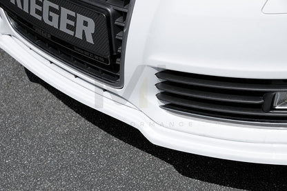 Rieger 00055330 Audi 4F A6 Front Splitter 4 | ML Performance EU Car Parts
