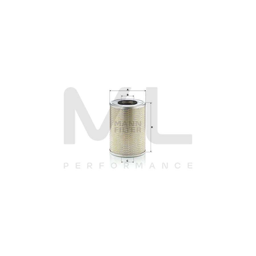 MANN-FILTER H 1815 Oil Filter Filter Insert | ML Performance Car Parts