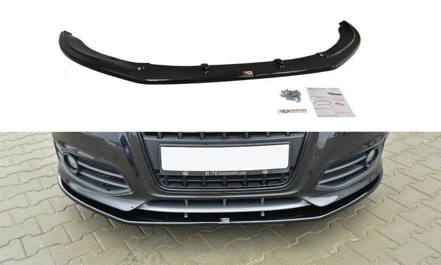 Maxton Design AU-S3-2F2-FD2T Front Splitter V.2 Audi S3 8P FL | ML Performance UK Car Parts