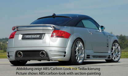 Rieger 00099037 Audi 8N TT Rear Diffuser 2 | ML Performance EU Car Parts