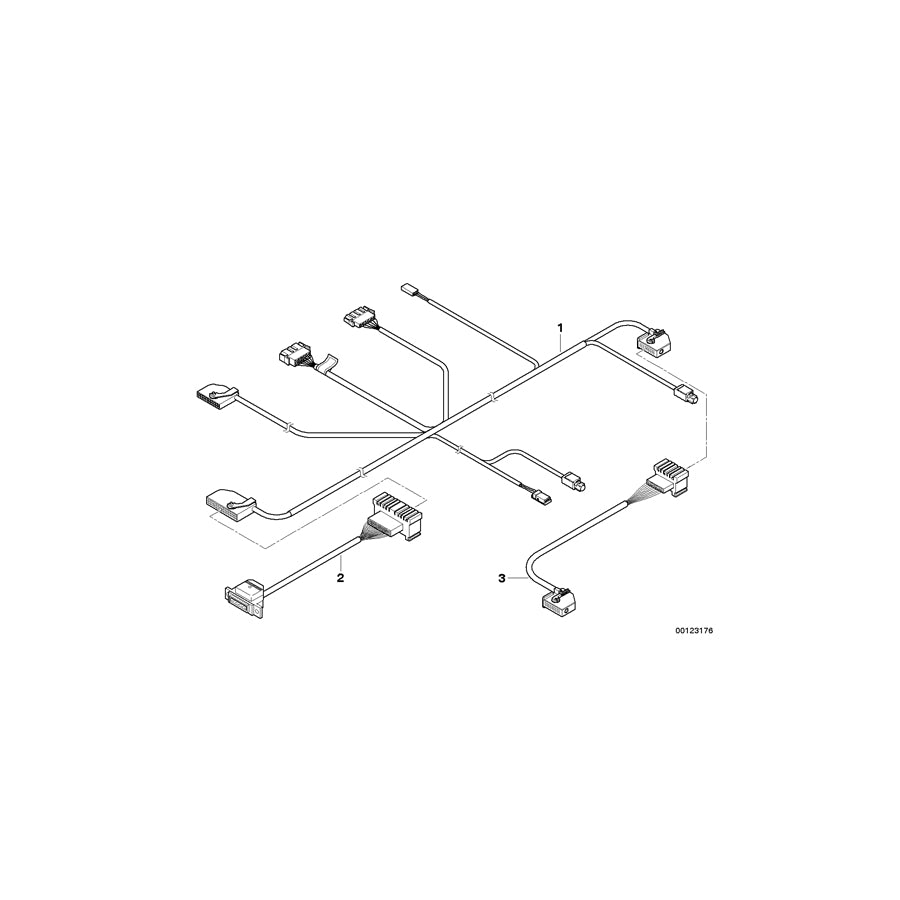 Genuine BMW 61126937564 E53 Adapter Wire For Telephone (Inc. X5 3.0d, X5 3.0i & X5 4.4i) | ML Performance EU Car Parts