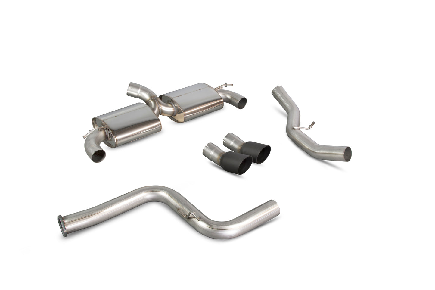 Scorpion SFD066C Ford Focus MK2 RS  Non-Resonated Cat-Back System  | ML Performance EU EU